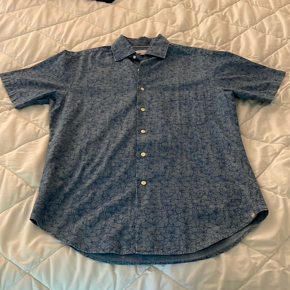 Peter Miller Button Down Shirt Medium - image 1